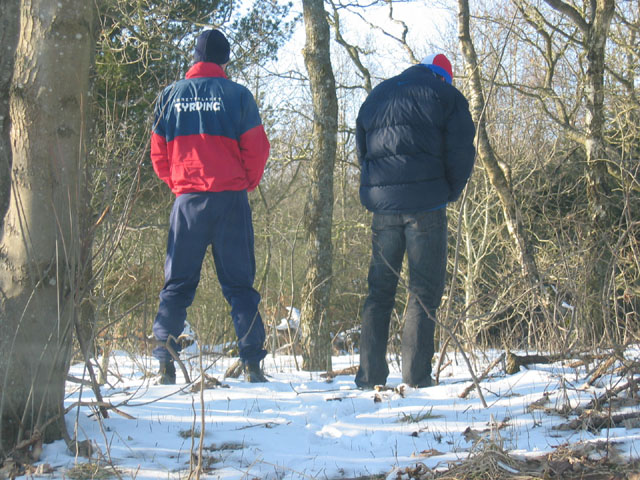 pissar i danske skov